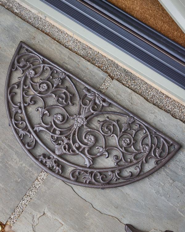 Dibor Cast Iron Crescent Doormat