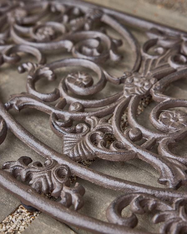 Dibor Cast Iron Crescent Doormat