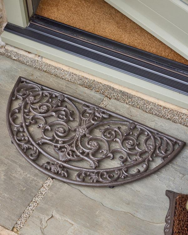 dibor Cast Iron Crescent Doormat