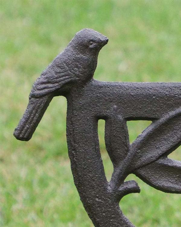 Dibor Cast Iron Garden Birds Boot Scraper