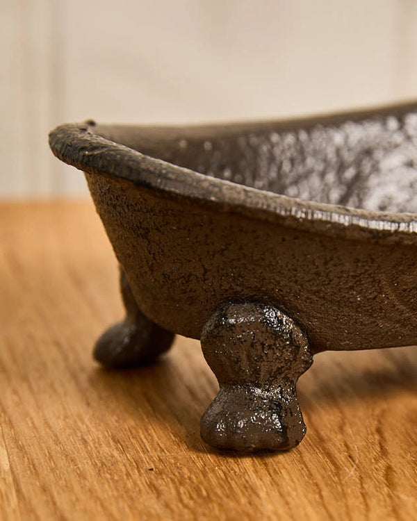 Dibor Cast Iron Roll Top Soap Dish