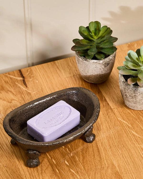 dibor Cast Iron Roll Top Soap Dish