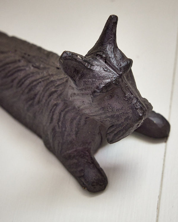 Dibor Cast Iron Scotty Dog Doorstop