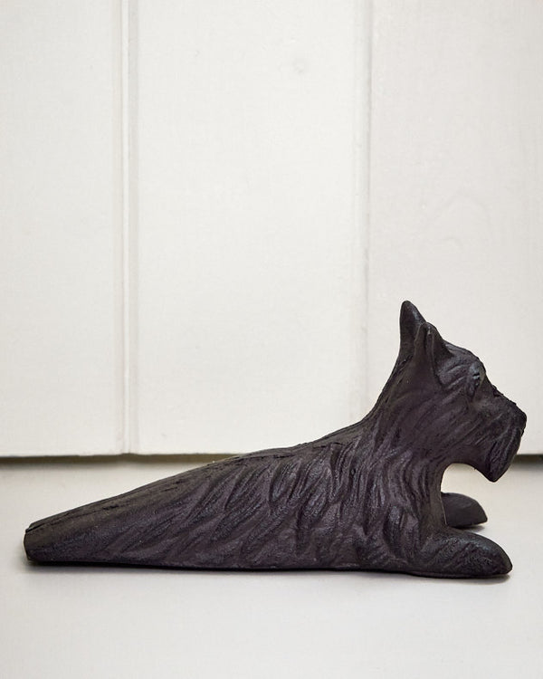Dibor Cast Iron Scotty Dog Doorstop