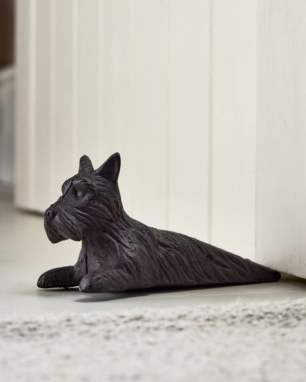 dibor Cast Iron Scotty Dog Doorstop