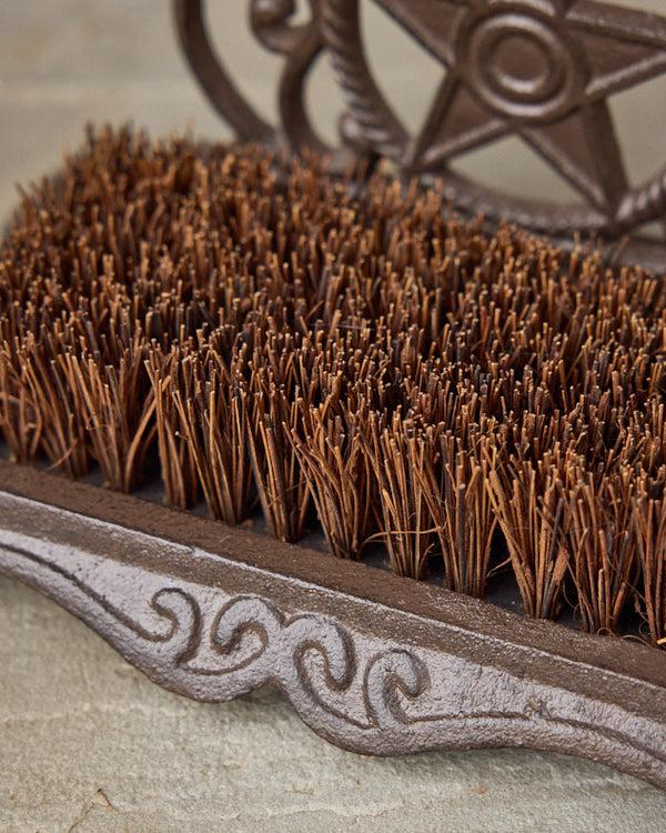 Dibor Cast Iron Star Boot Brush & Scraper