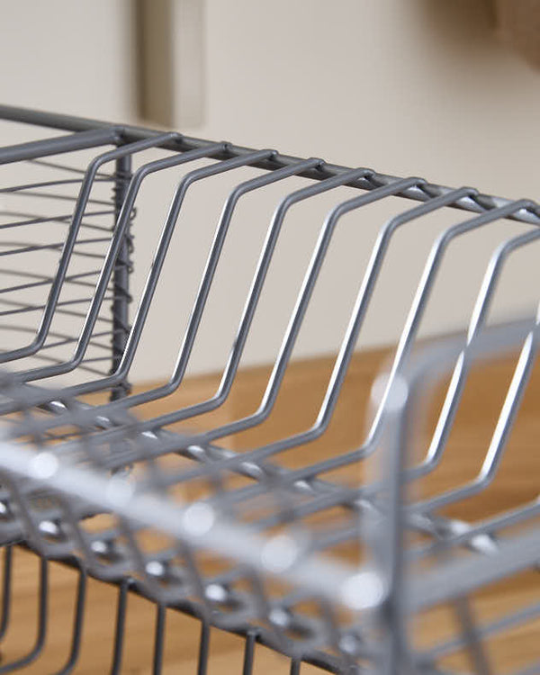 Dibor Cast Iron Two Tier Dish Drainer