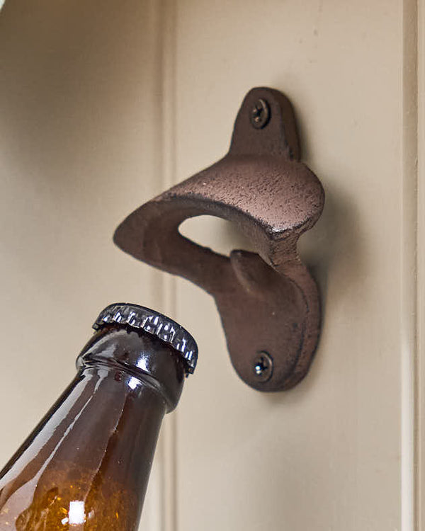 dibor Cast Iron Wall Bottle Opener