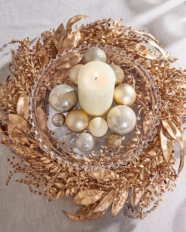 Dibor Champagne Gold Table Centrepiece
