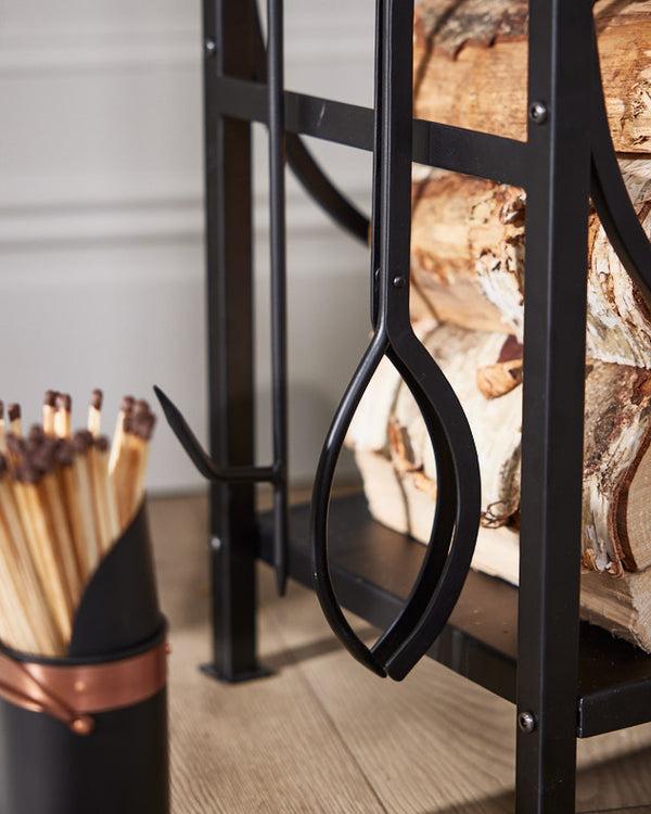 Dibor Chelsea Fire Tools & Log Store