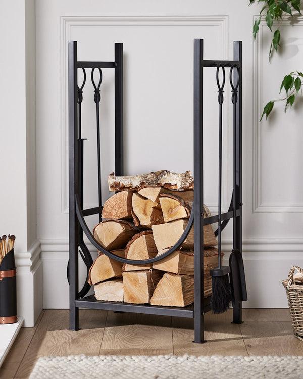 dibor Chelsea Fire Tools & Log Store