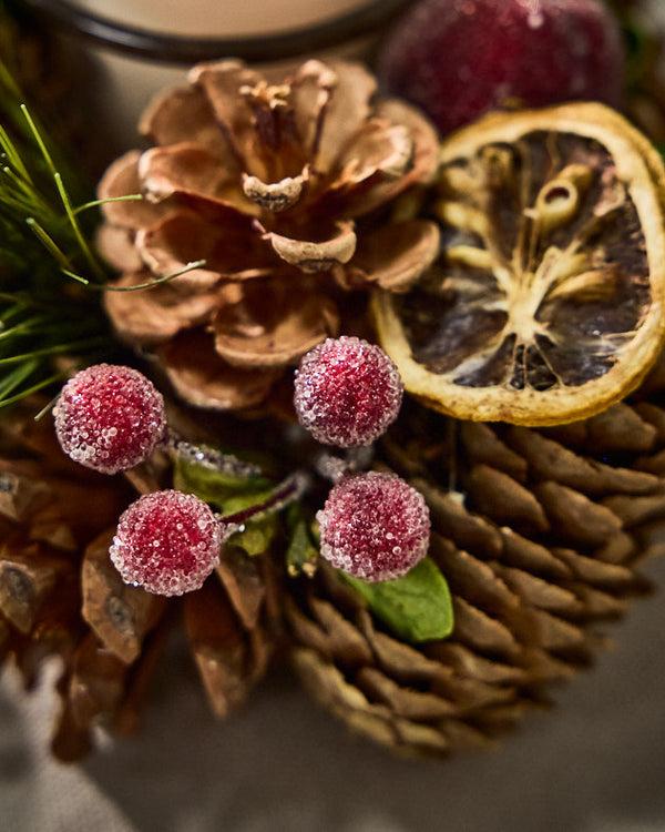 Dibor Citrus Spice Triple Tealight Holder