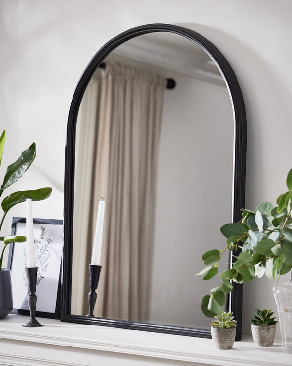 dibor Classic Indoor Arched Iron Mirror