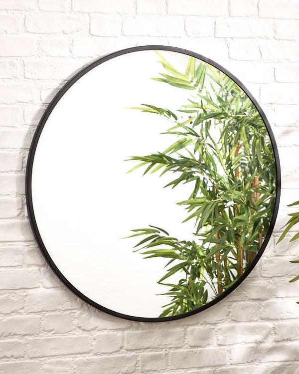 dibor Contemporary Circular Outdoor Mirror