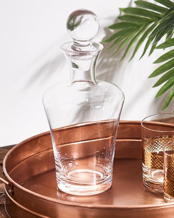 dibor Contemporary Tall Sloped Decanter