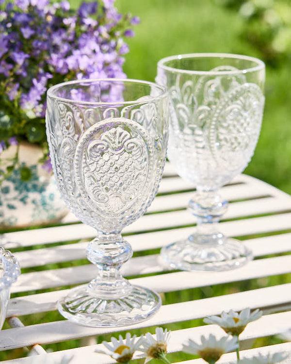 Dibor Cool Blue Glassware Collection