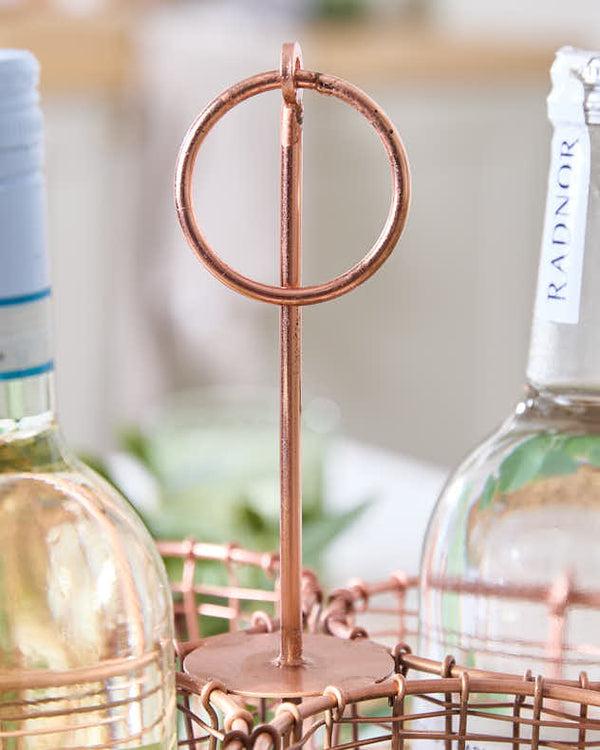 Dibor Copper Wire Cutlery Holder