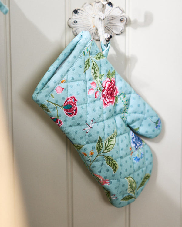 Dibor Cordelia Floral Cotton Oven Mitt
