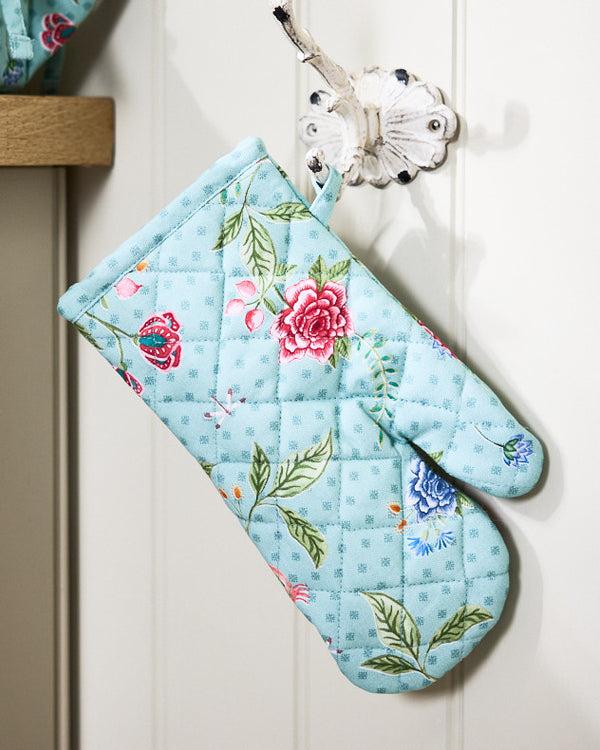 dibor Cordelia Floral Cotton Oven Mitt