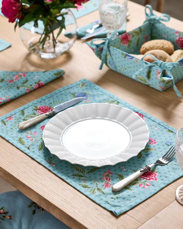 Dibor Cordelia Floral Set Of 6 Placemats