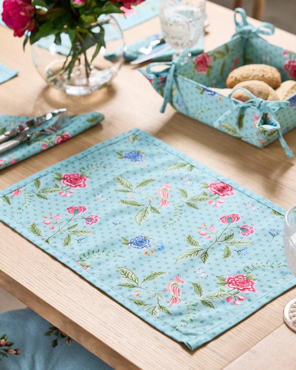 dibor Cordelia Floral Set of 6 Placemats