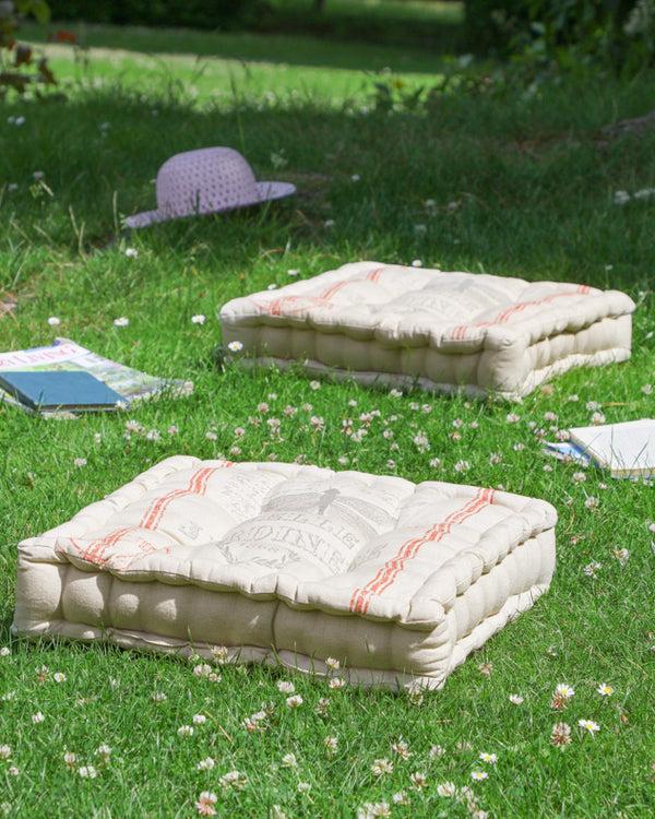 Dibor Country Garden Picnic Floor Cushions