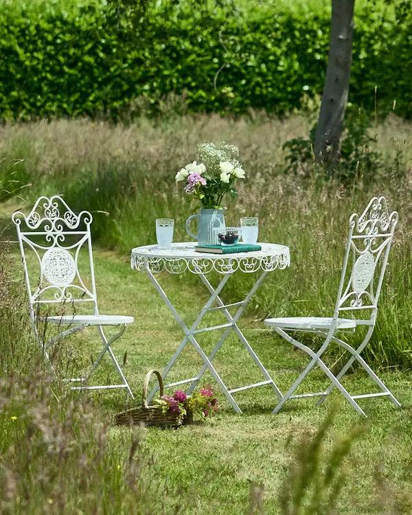 dibor Cream 3 Piece Outdoor Bistro Set