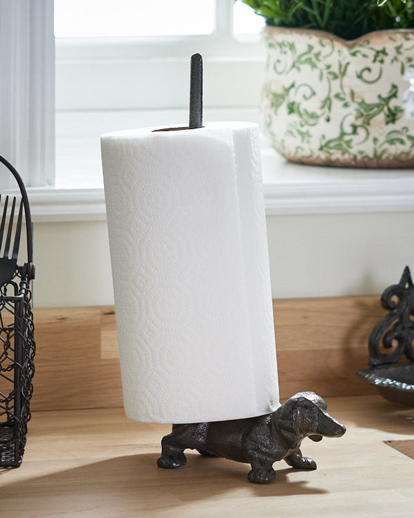 dibor Dachshund Kitchen Roll Holder
