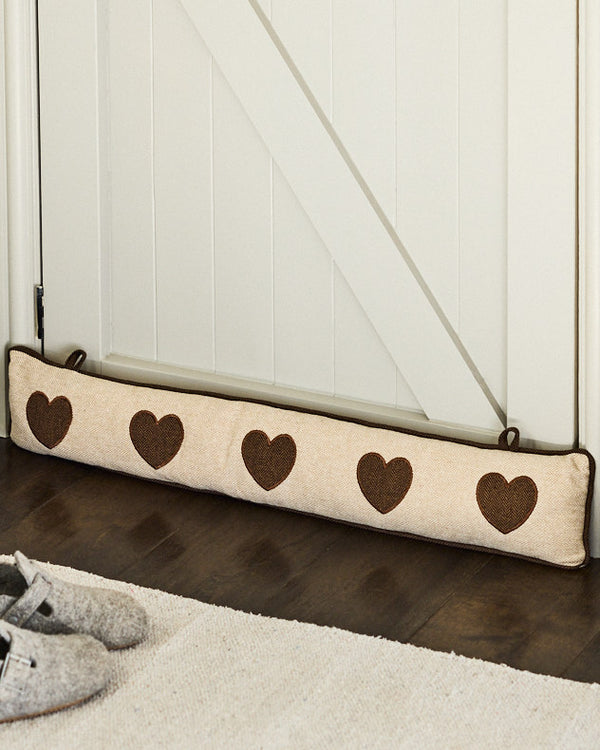 dibor Delphina Heart Draught Excluder
