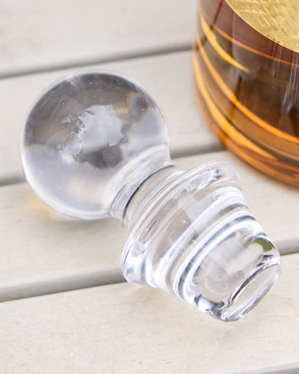 Dibor Diamond Embossed Gold Decanter