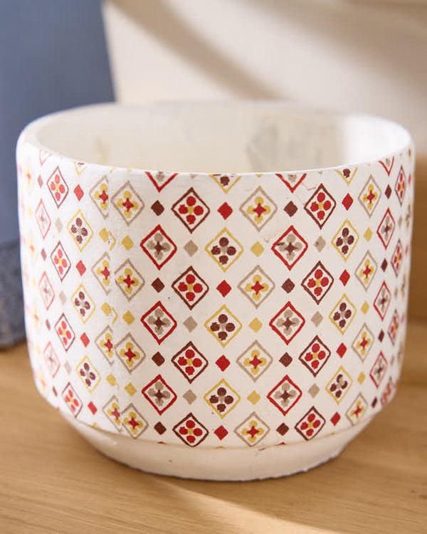 Dibor Diamond Mosaic Ceramic Planter