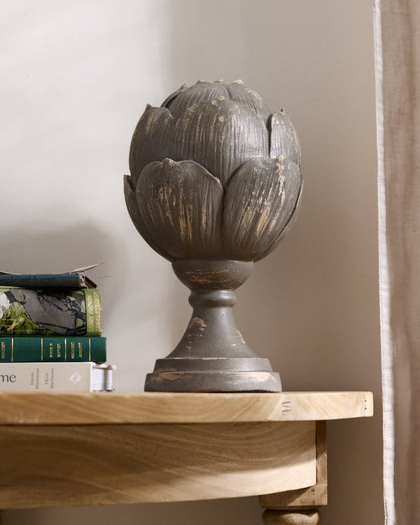 Dibor Distressed Artichoke Ornament