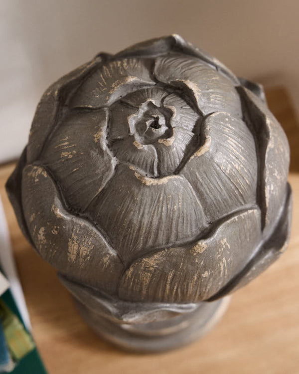 Dibor Distressed Artichoke Ornament