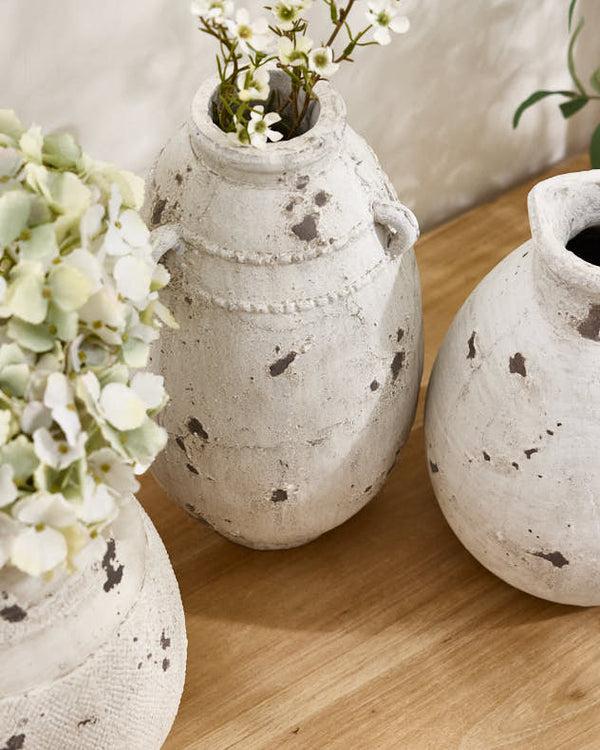 Dibor Distressed Effect Grecian Vase