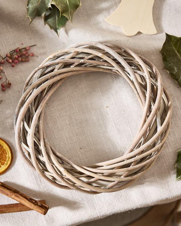 Dibor DIY Wicker Wreath 20cm
