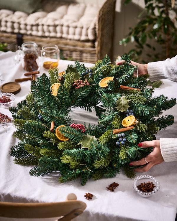 Dibor DIY XL Evergreen Wreath - 60cm
