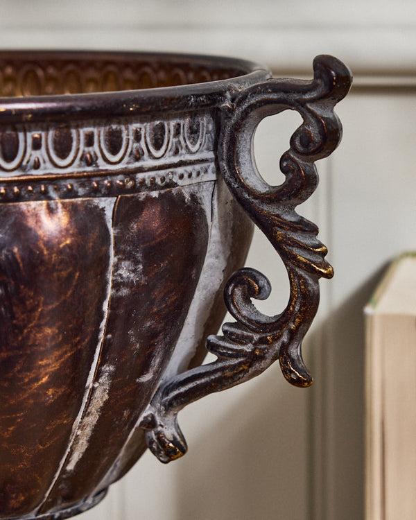 Dibor Doa Antique Style Footed Urn