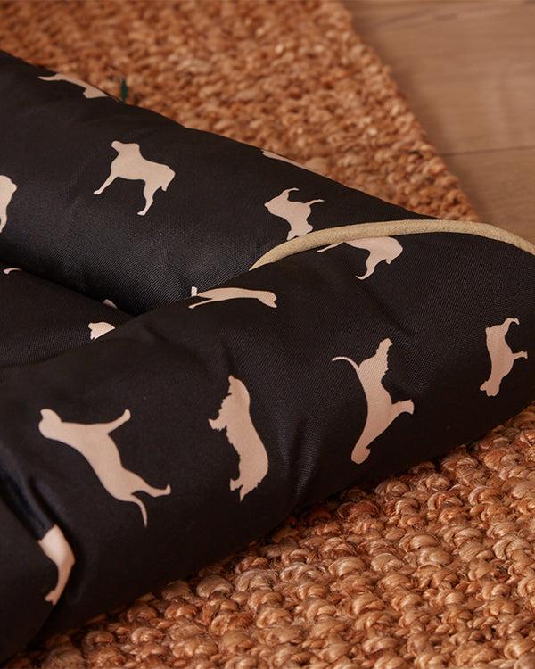 Dibor Dog Silhouette Pet Bed