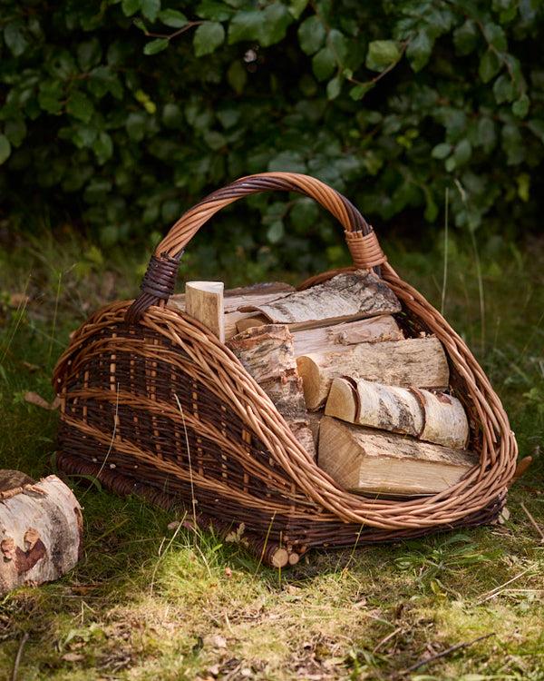 dibor Dornes Wicker Log Basket