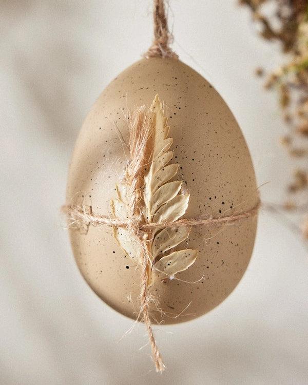 dibor Dried Flower Easter Egg Decorations