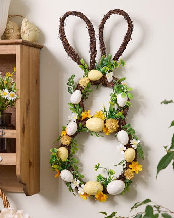 Dibor Easter Bunny Egg Wreath