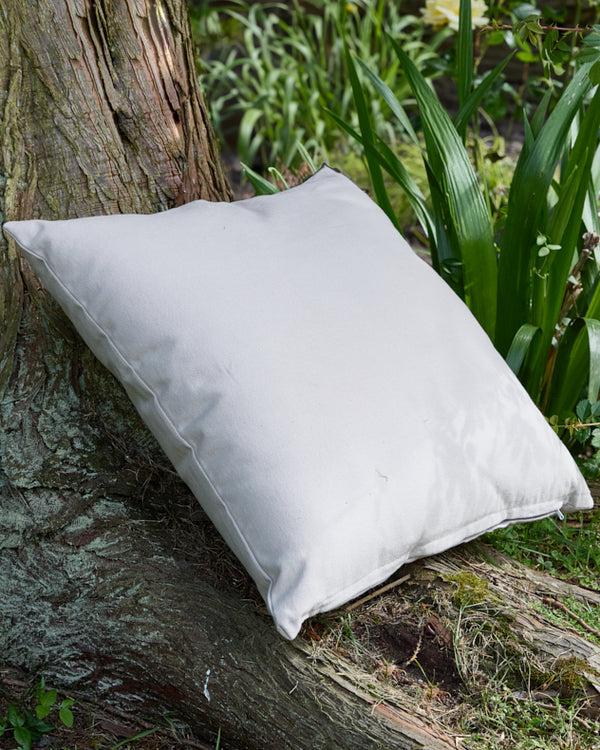 Dibor Ecru Cotton Cushion
