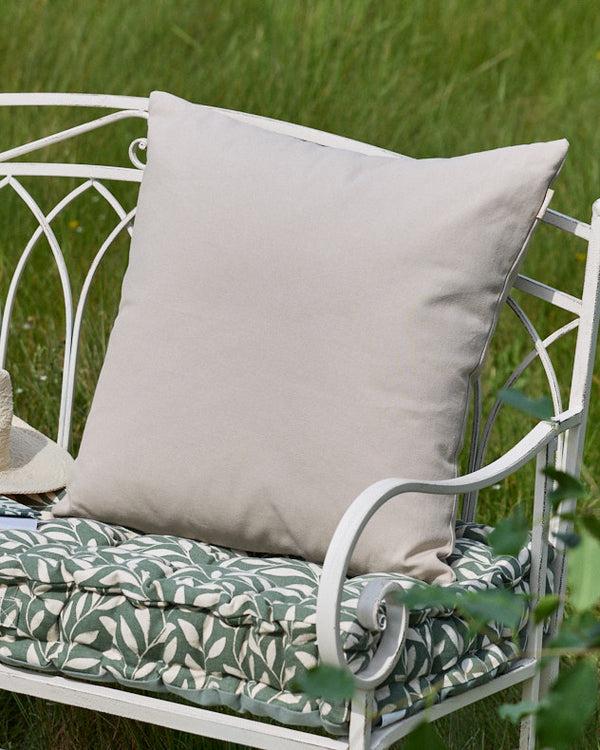 dibor Ecru Cotton Cushion