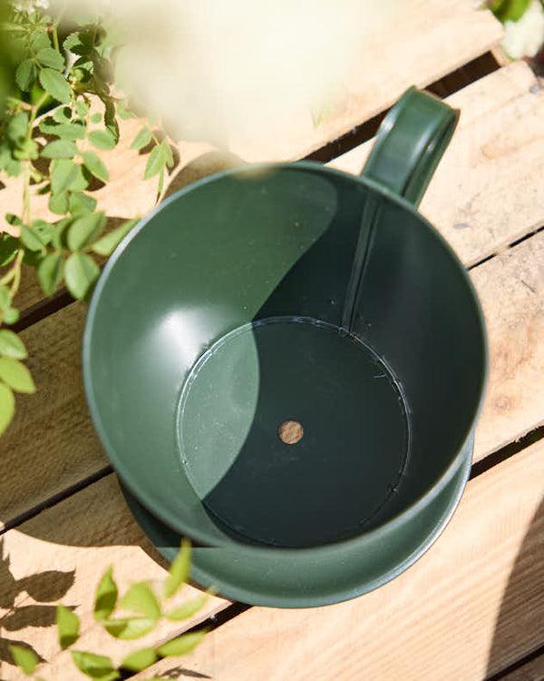 Dibor Emerald Green Tea Cup Planter