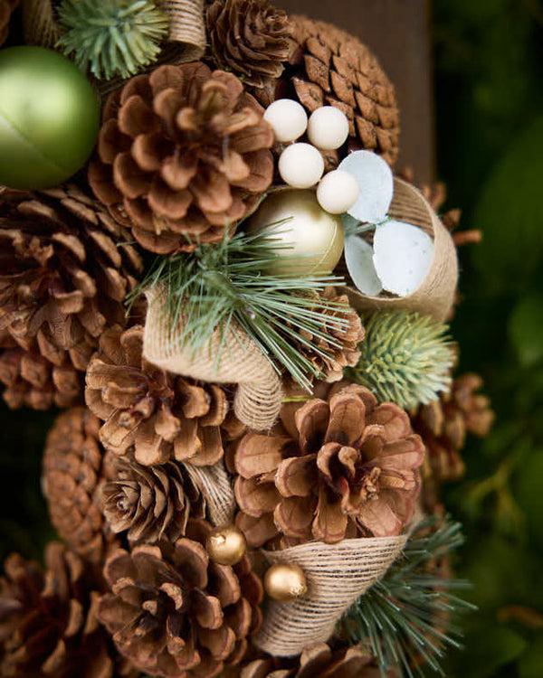 Dibor Emerald Jewel Autumn Wreath