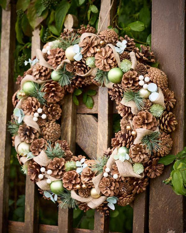 Dibor Emerald Jewel Autumn Wreath