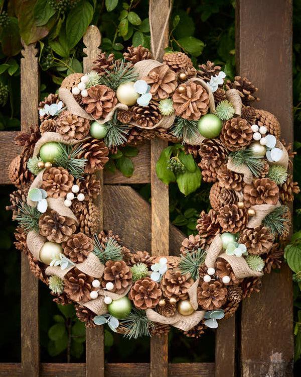 dibor Emerald Jewel Autumn Wreath