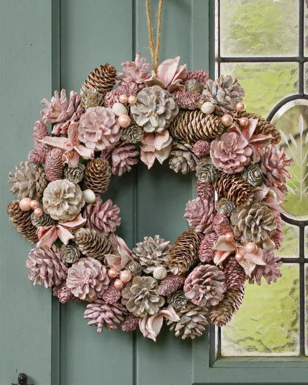 dibor Enchanted Blush Wreath 35cm