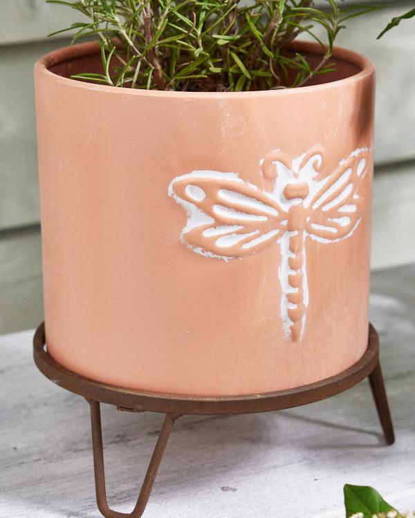 Dibor Erro Set Of 2 Insect Planters