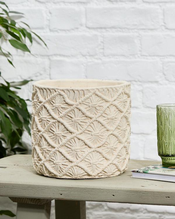 Dibor Escala Braided Planter Collection